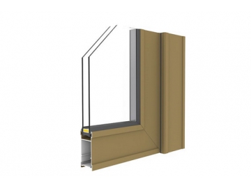 Aluminiowe drzwi łazienkowe, GDM58