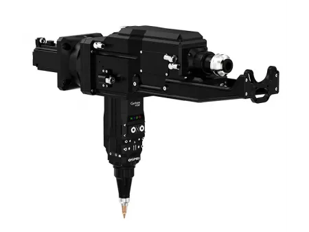 Laserowa głowica tnąca fiber 8 kW do ukosowania (jednowahadłowa głowica kątowa)